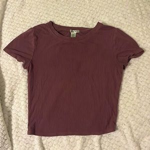 Dark Pink Crop top from Bozzolo, size Large